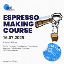Load image into Gallery viewer, Espresso Making Course