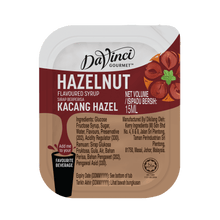 Load image into Gallery viewer, DaVinci Gourmet - Hazelnut Syrup 15ml Tub