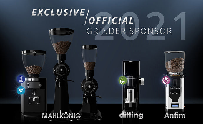 New Sponsored Grinders for World Coffee Events 2021