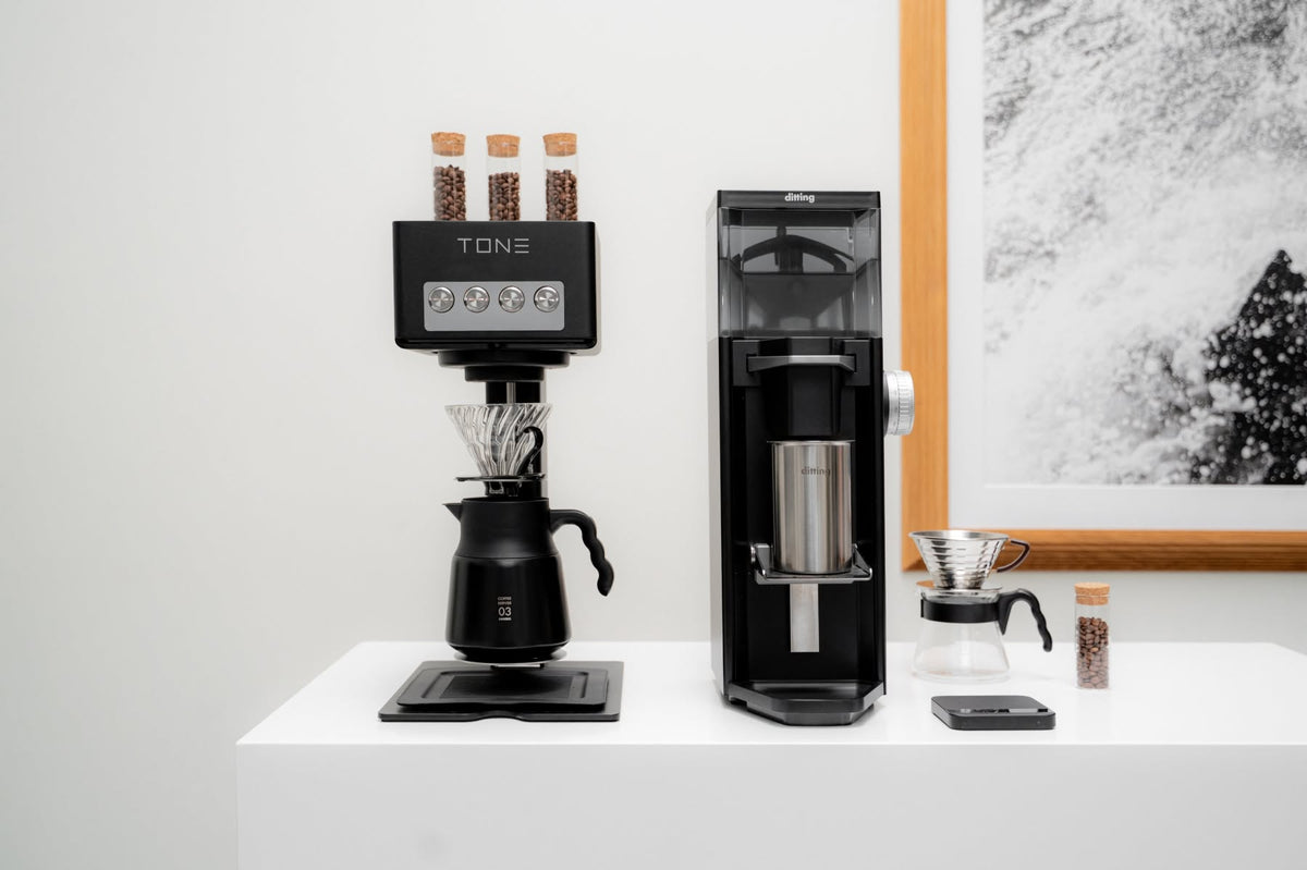 Brew Better Coffee with Ditting Grinders and Tone Brewing System