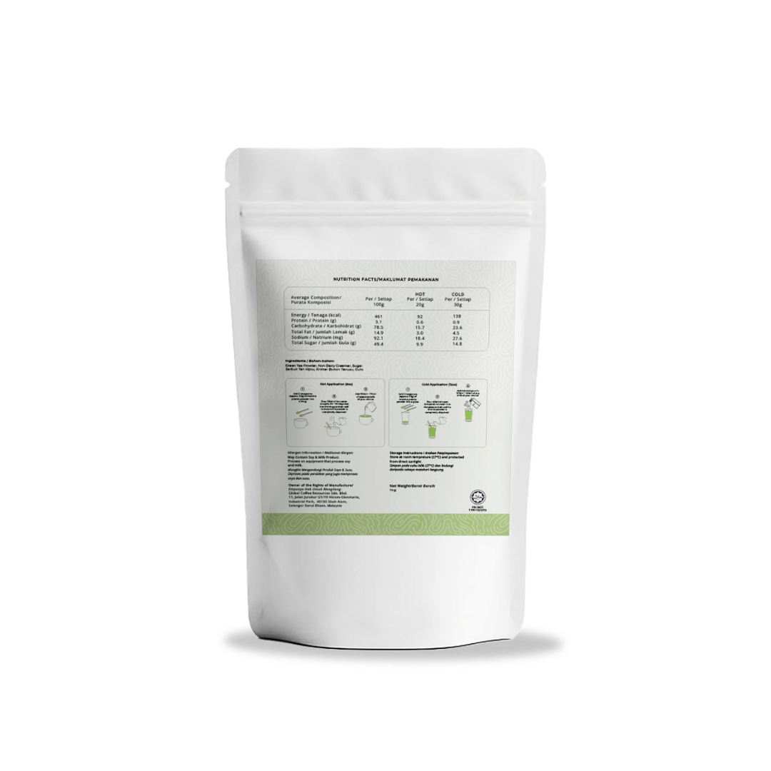 Degayo Gourmet Series Matchatier Premix Powder 1kg
