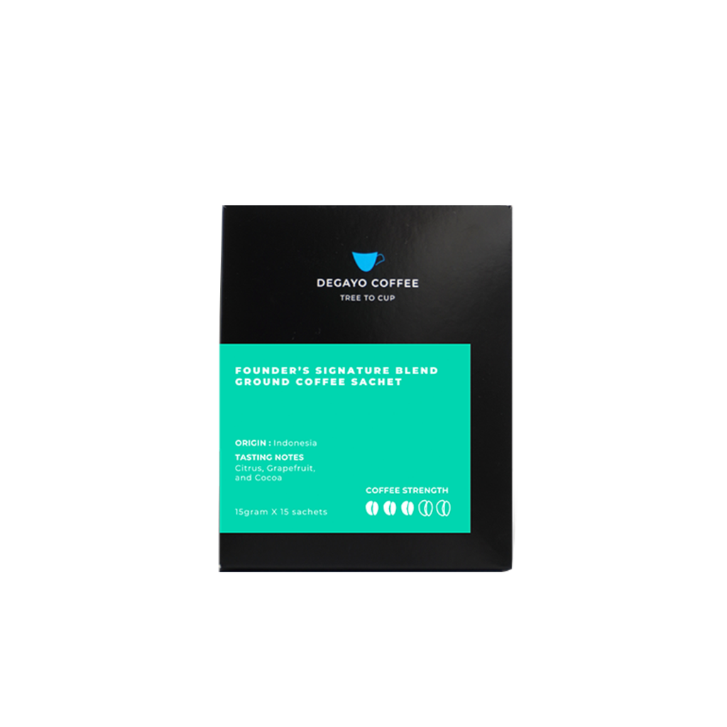 Degayo Coffee Brew At Home - Founder's Signature Blend (15 sachets)