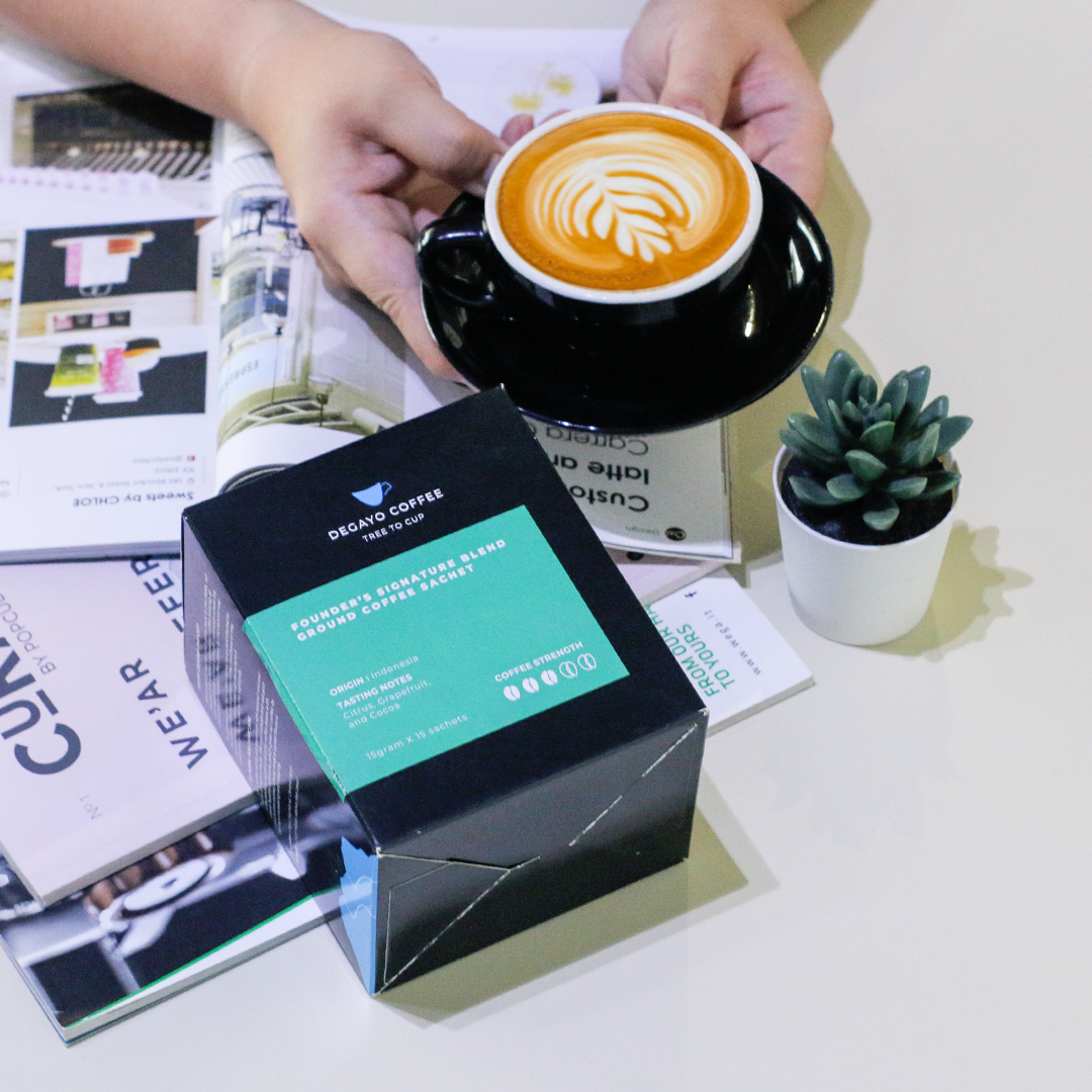 Degayo Coffee Brew At Home - Founder's Signature Blend (15 sachets)