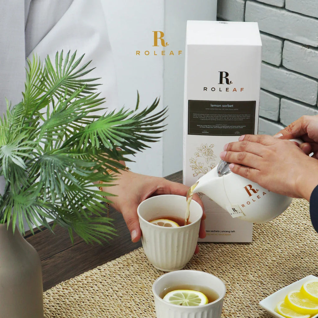 Roleaf Tea Lemon Sorbet