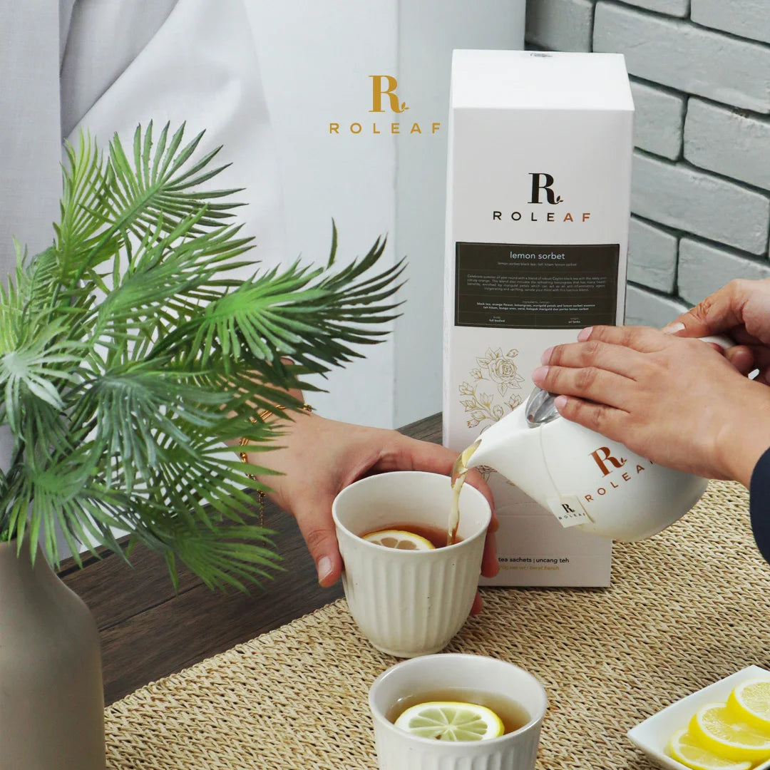 Roleaf Tea Lemon Sorbet