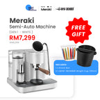 [HOME BARISTA SALE] Meraki Semi-Auto Coffee Machine Gen 1 Bundle Set