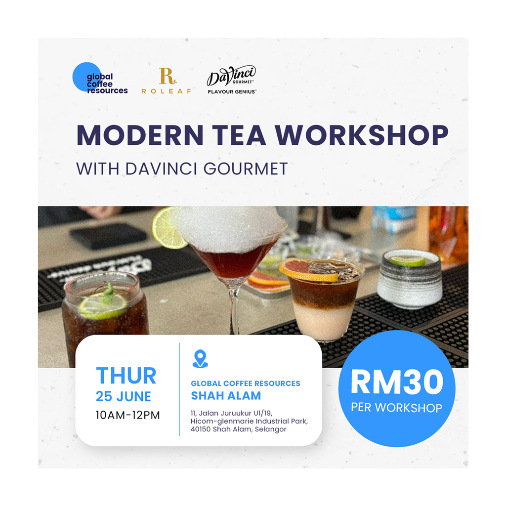 Modern Tea Workshop with DaVinci Gourmet