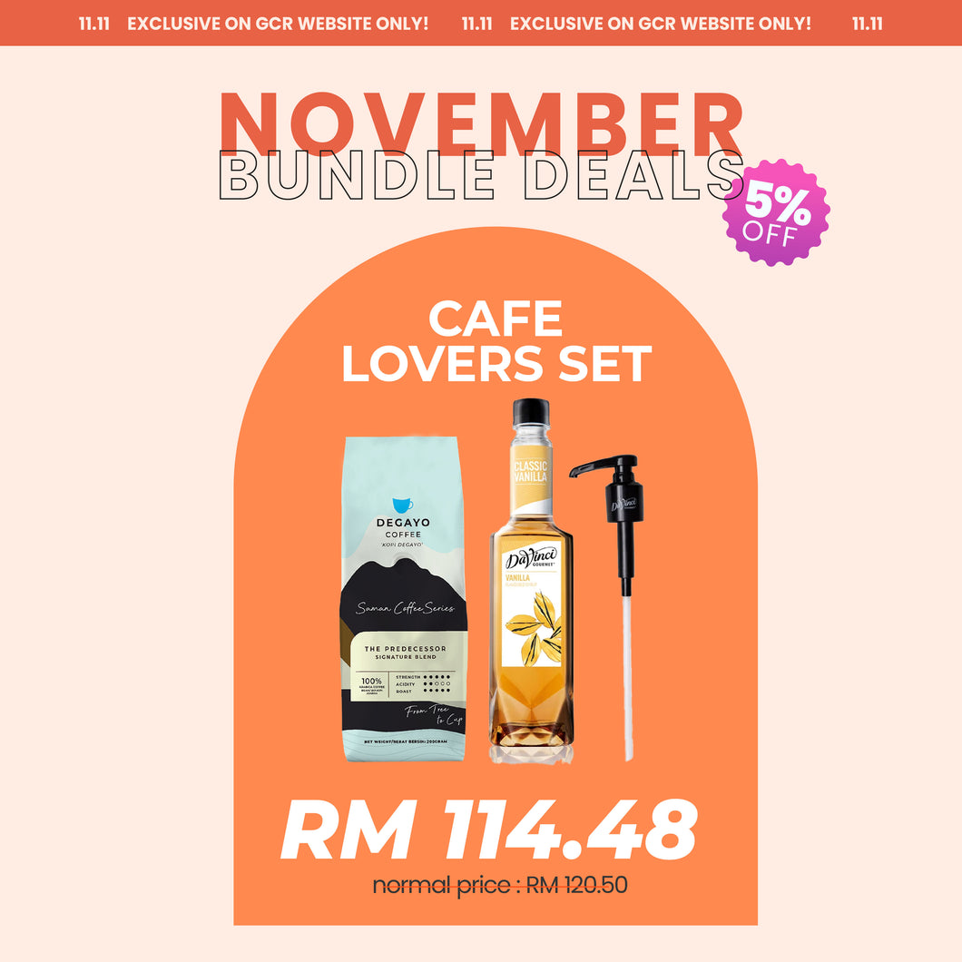 [Nov Bundle Set] Cafe Lovers Set