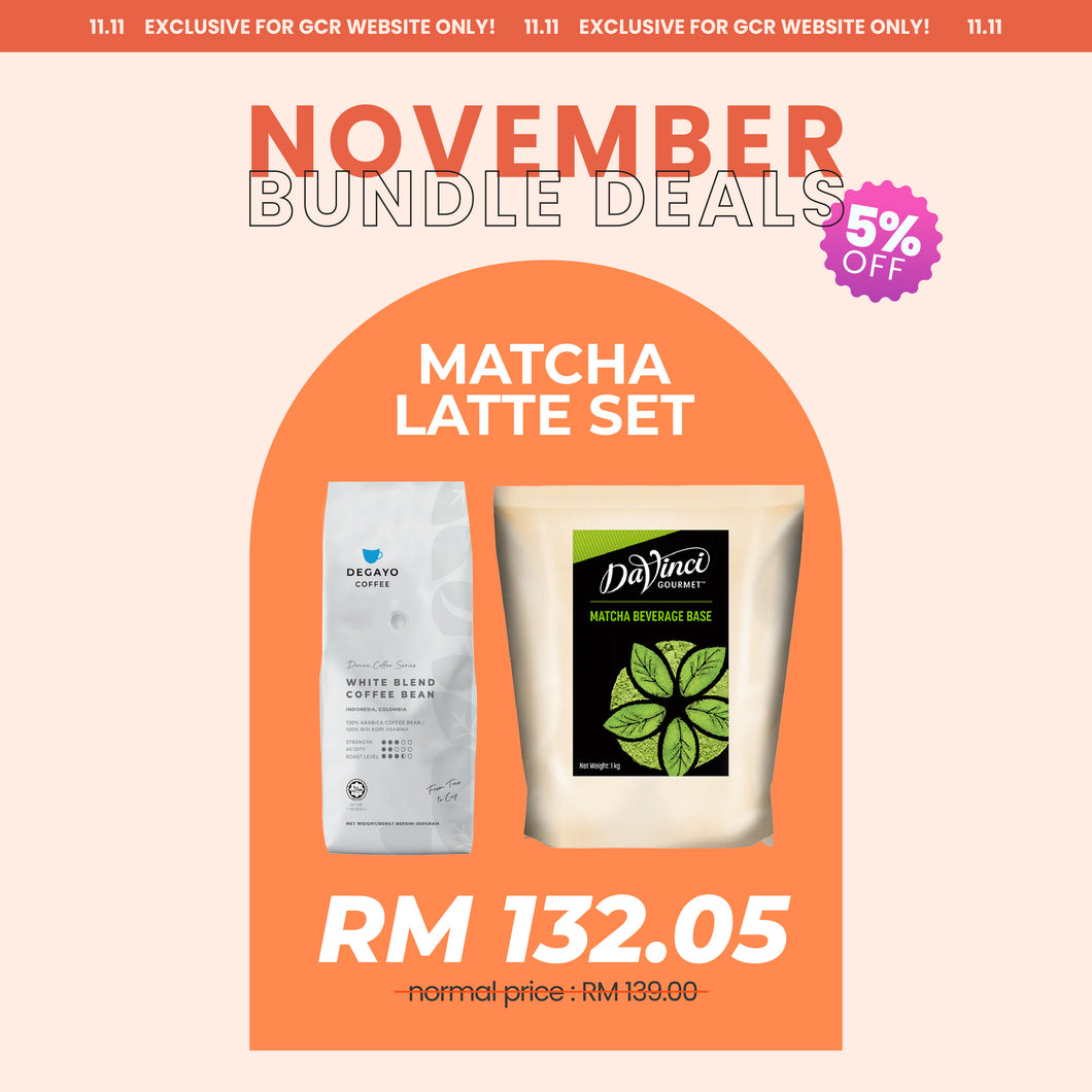 [Nov Bundle Set] Matcha Latte Set
