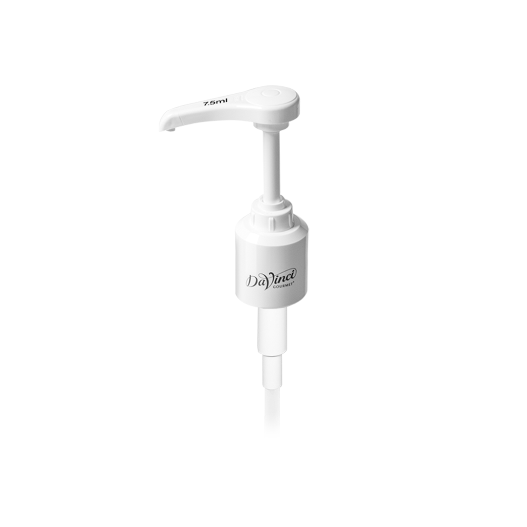 DaVinci Gourmet Syrup Pumps White 7.5ml