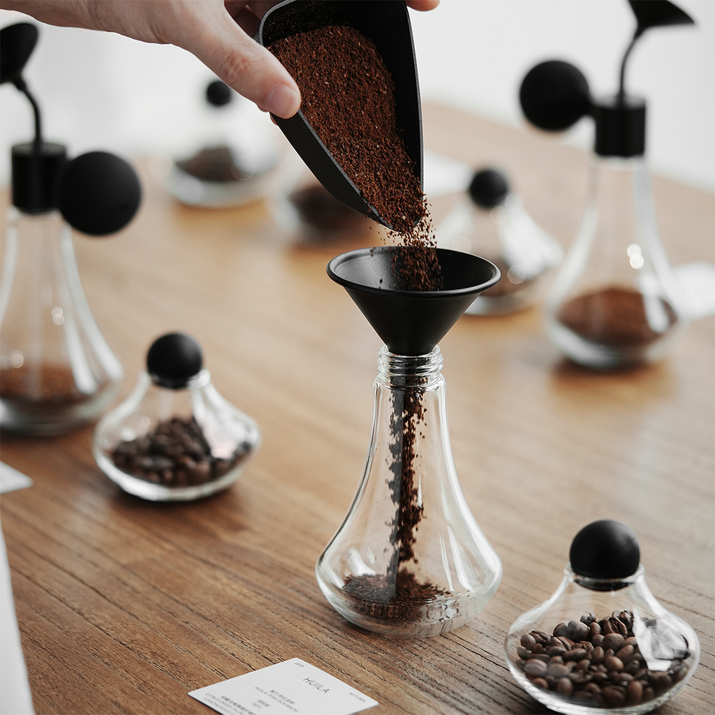 MHW-3Bomber Coffee Display Jar Transparent