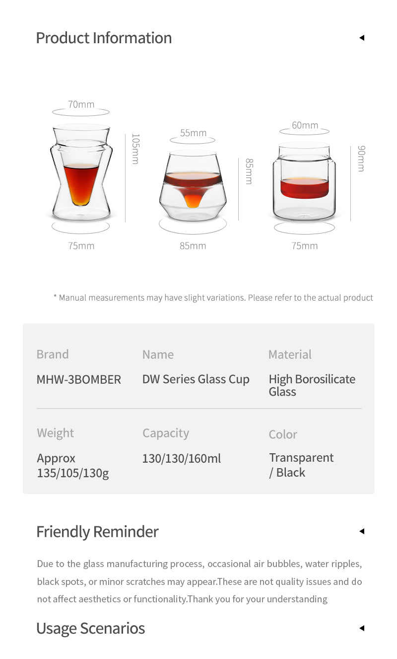 MHW-3Bomber DW Glass