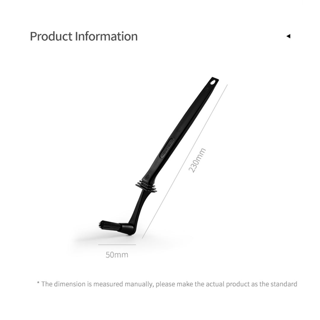 MHW-3Bomber Elbow Brush 220mm Black