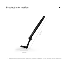 Load image into Gallery viewer, MHW-3Bomber Elbow Brush 220mm Black
