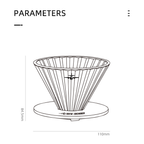 MHW-3Bomber Elf Glass Dripper