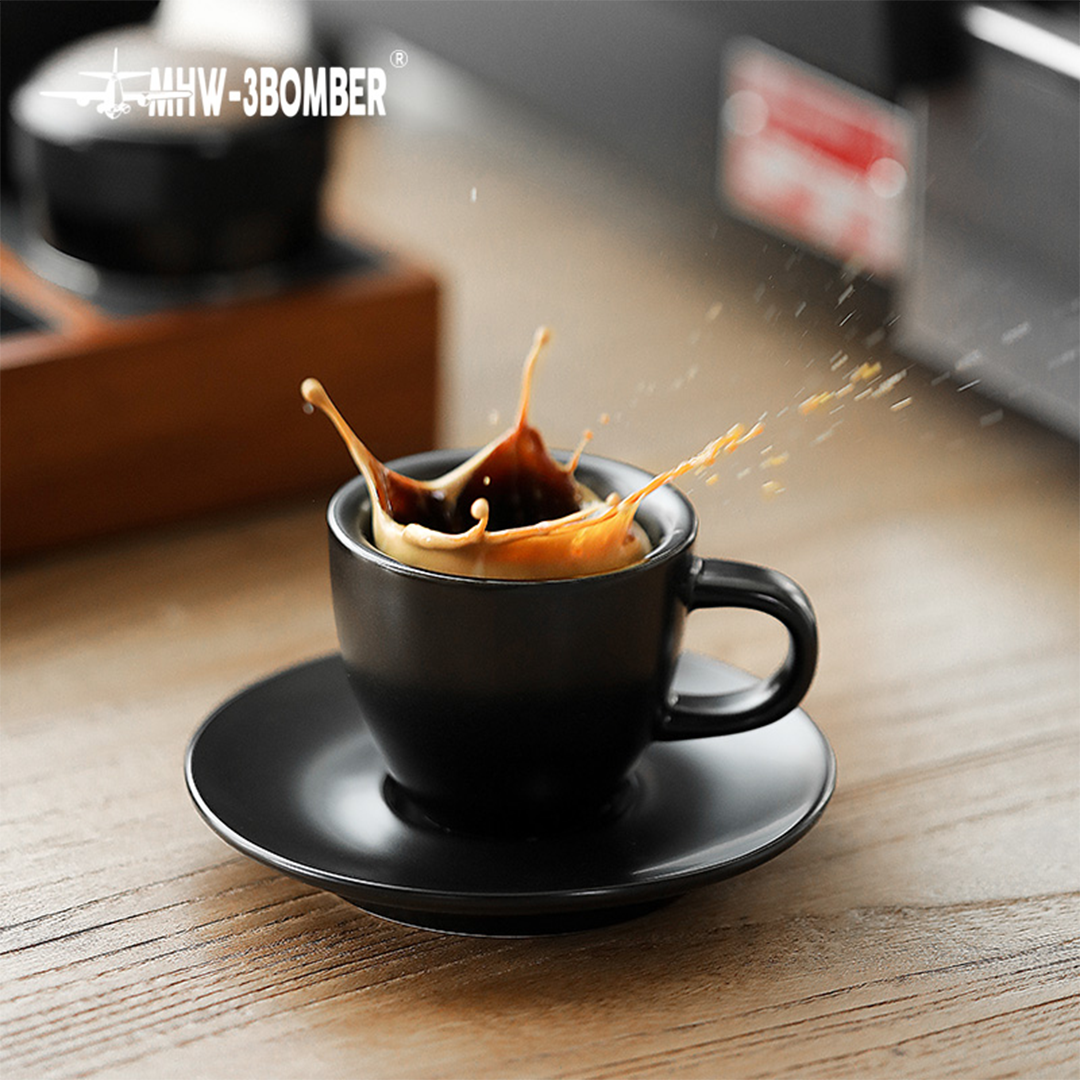 MHW-3Bomber Espresso Cup 80ml Black