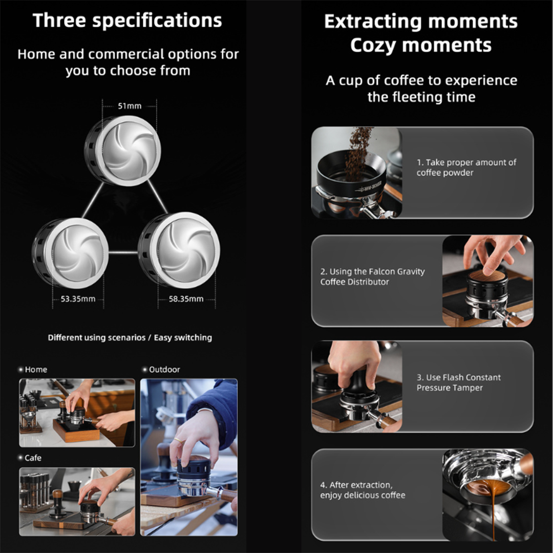 MHW-3Bomber Falcon Gravity Coffee Distributor 58.35mm