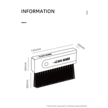 Load image into Gallery viewer, MHW-3Bomber Line Leather Sheath Brush

