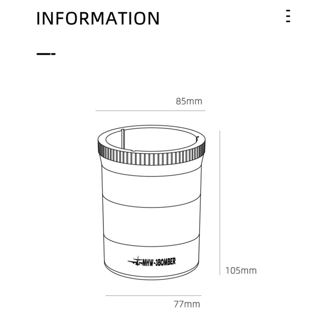 MHW-3Bomber Moka Pot Cyclone Coffee Distributor