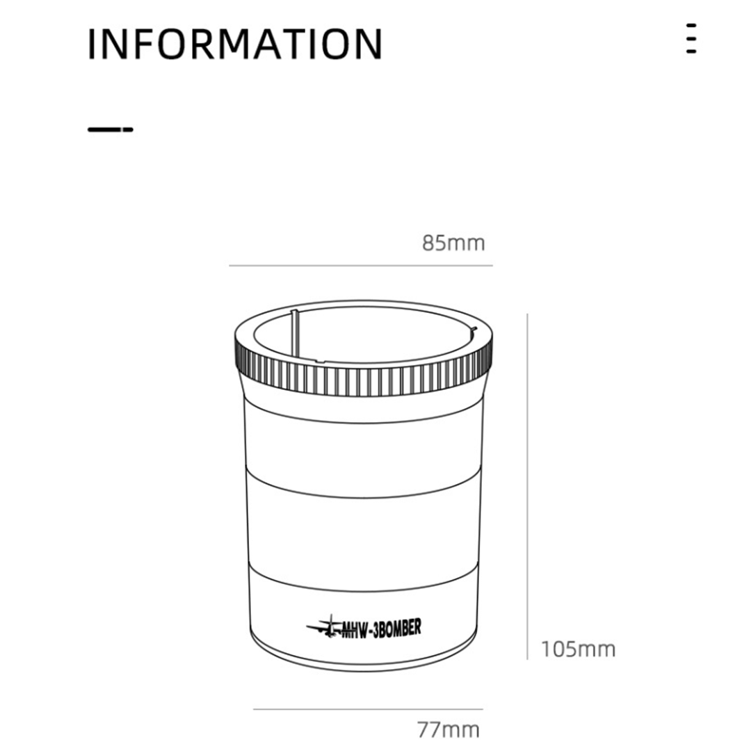 MHW-3Bomber Moka Pot Cyclone Coffee Distributor