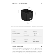 Load image into Gallery viewer, MHW-3Bomber Square Knock Box 1.2L
