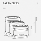 MHW-3Bomber Vacuum Sealed Canister 750ml