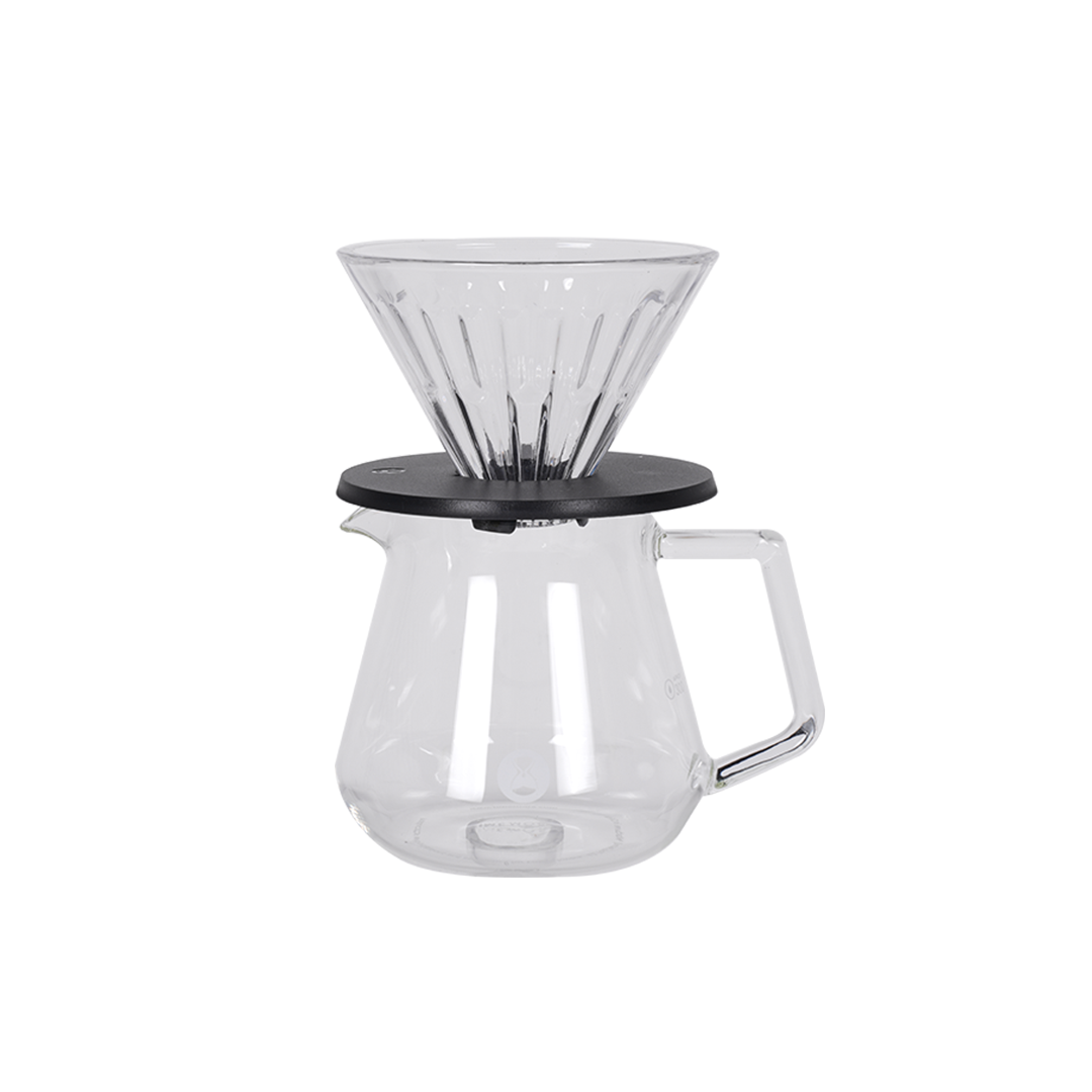 Timemore Crystal Eye Brewer Set Glass Dripper 01