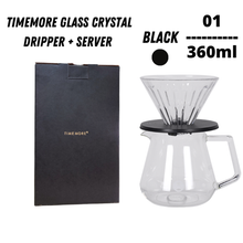Load image into Gallery viewer, Crystal Eye Brewer Set Glass Dripper 01
