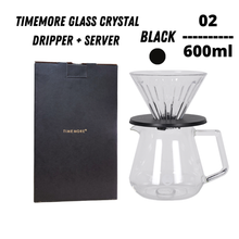 Load image into Gallery viewer, Crystal Eye Brewer Set Glass Dripper 02
