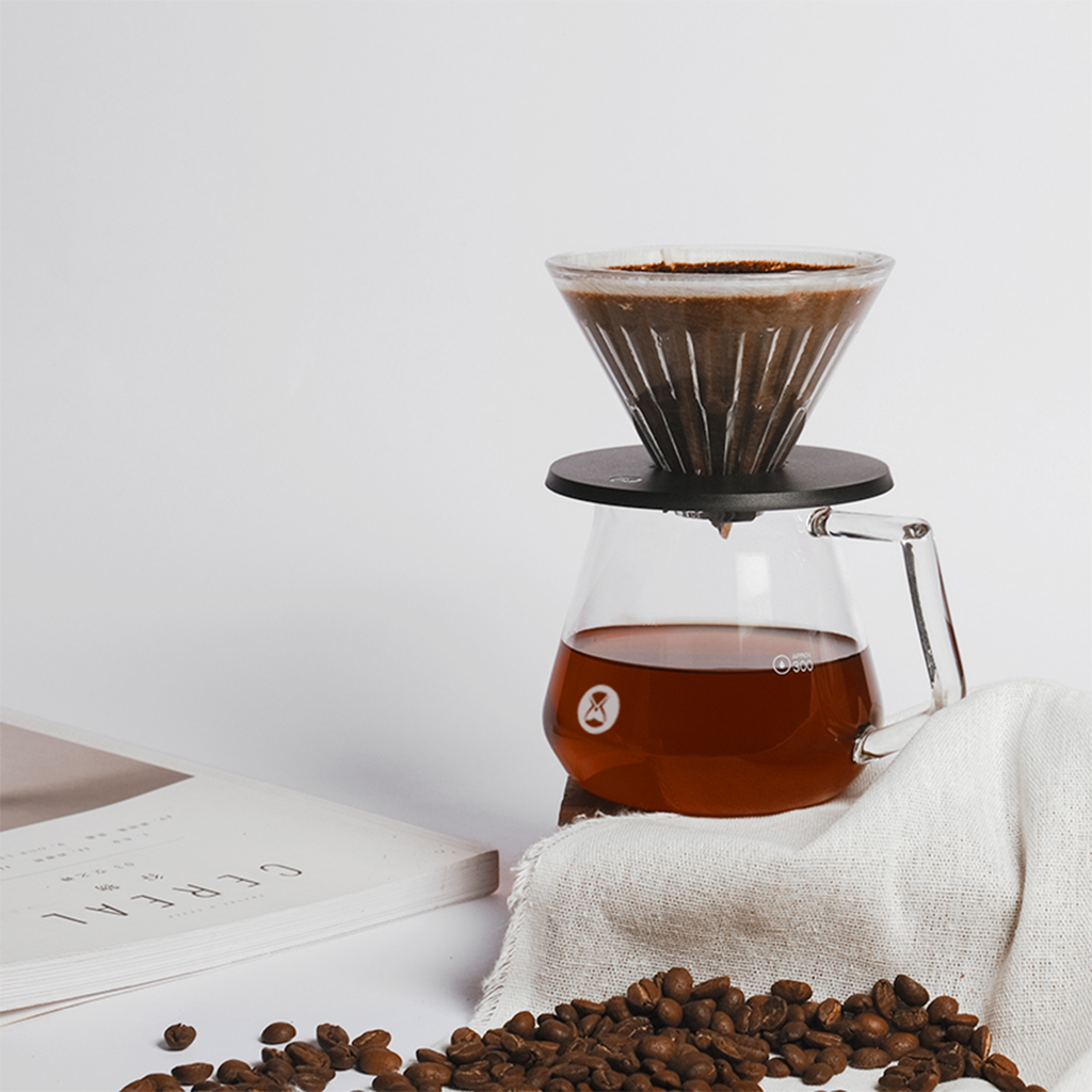 Timemore Turbo 01 Crystal Eye Glass Dripper 01 PC Holder