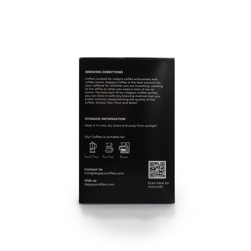 Degayo Coffee Brew At Home - Founder's Signature Blend (15 sachets)