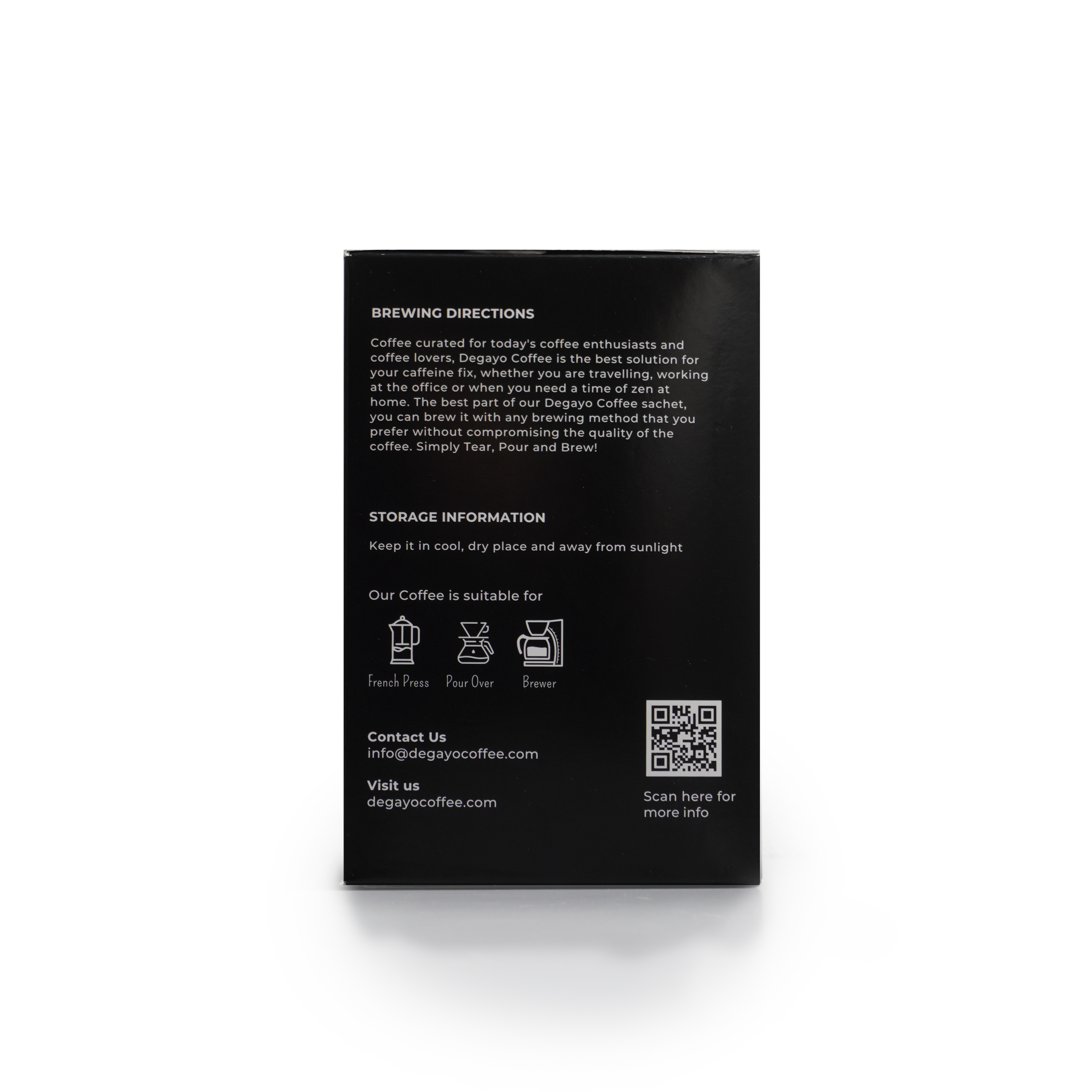 Degayo Coffee Brew At Home - Founder's Signature Blend (15 sachets)