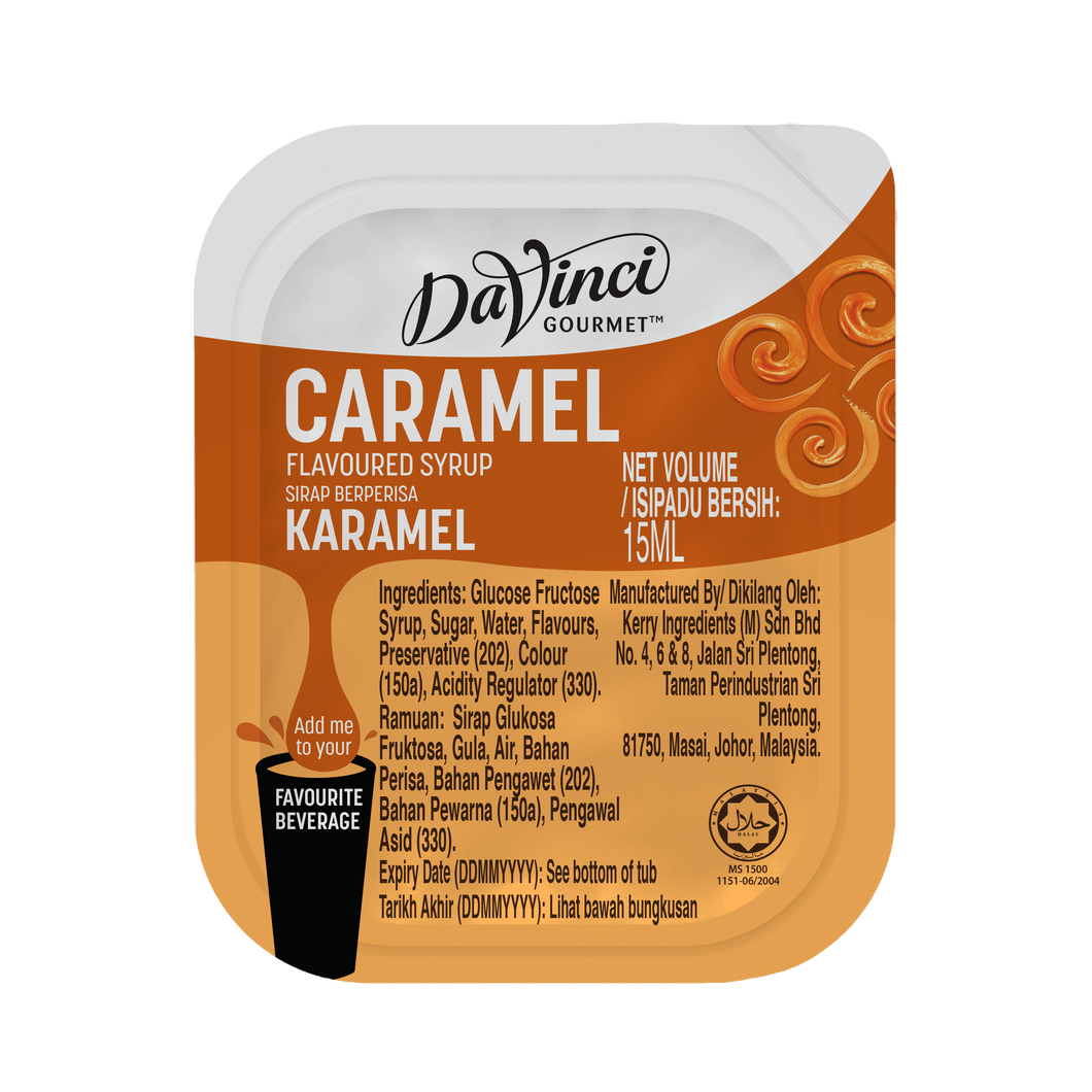 DaVinci Gourmet - Caramel Syrup 15ml Tub