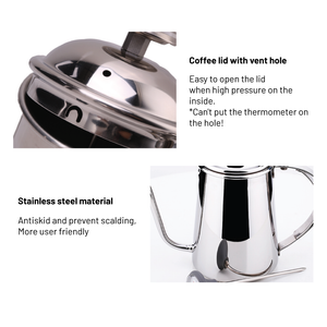 Drip Kettle with Thermometer