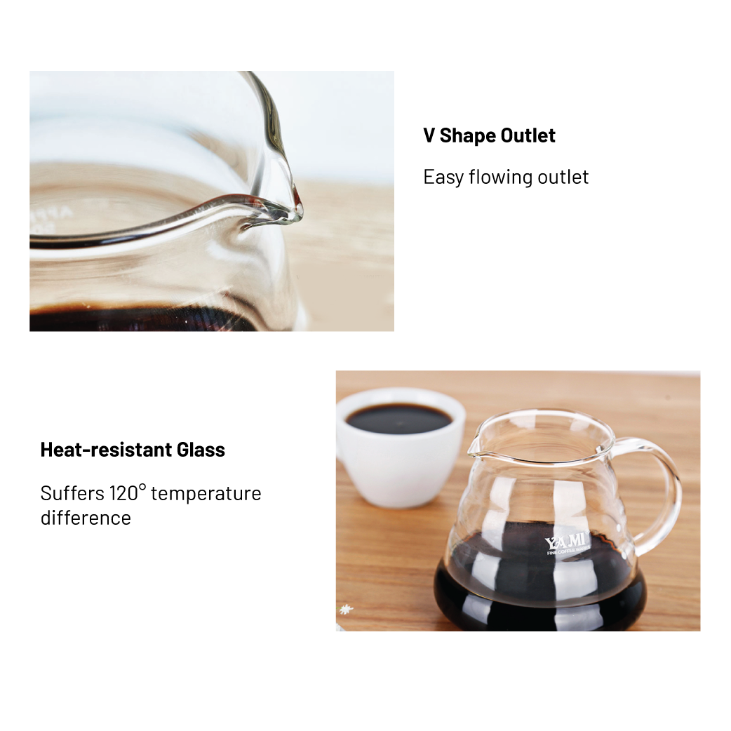 Heat Resistant Glass Jug 600cc