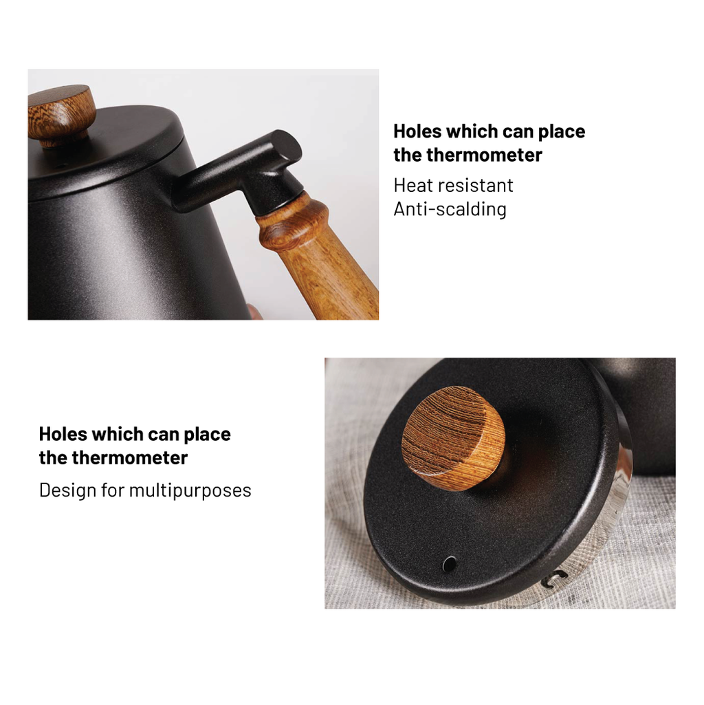 Lookyami Black Gold Plated S/S Drip Kettle