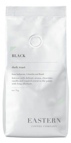 A bag of Ecc Dark Blend Halal Coffee