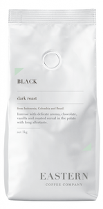 A bag of Ecc Dark Blend Halal Coffee