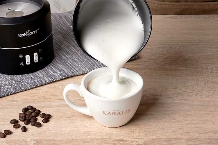 Lookyami Electric Automatic Milk Foaming Maker Machine