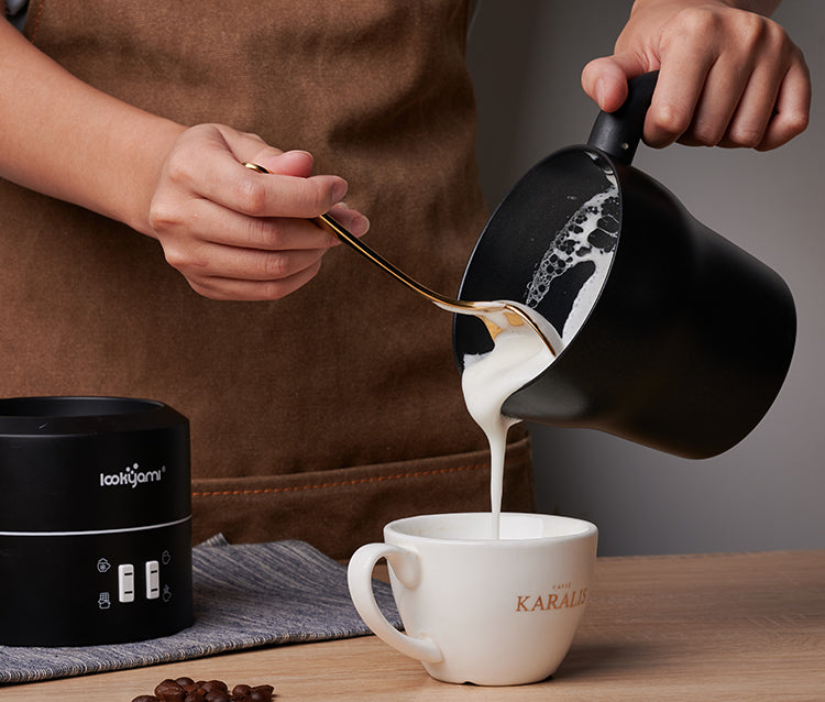 Lookyami Electric Automatic Milk Foaming Maker Machine