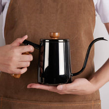 Load image into Gallery viewer, Lookyami Black Gold Plated S/S Drip Kettle
