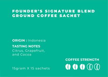 Load image into Gallery viewer, Degayo Coffee Brew At Home - Founder&#39;s Signature Blend (15 sachets)
