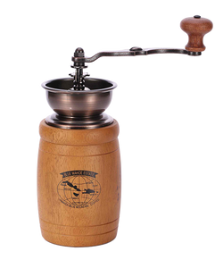 Wooden Cast Iron Burr Manual Grinder