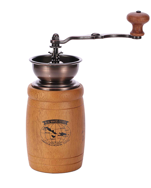 Wooden Cast Iron Burr Manual Grinder