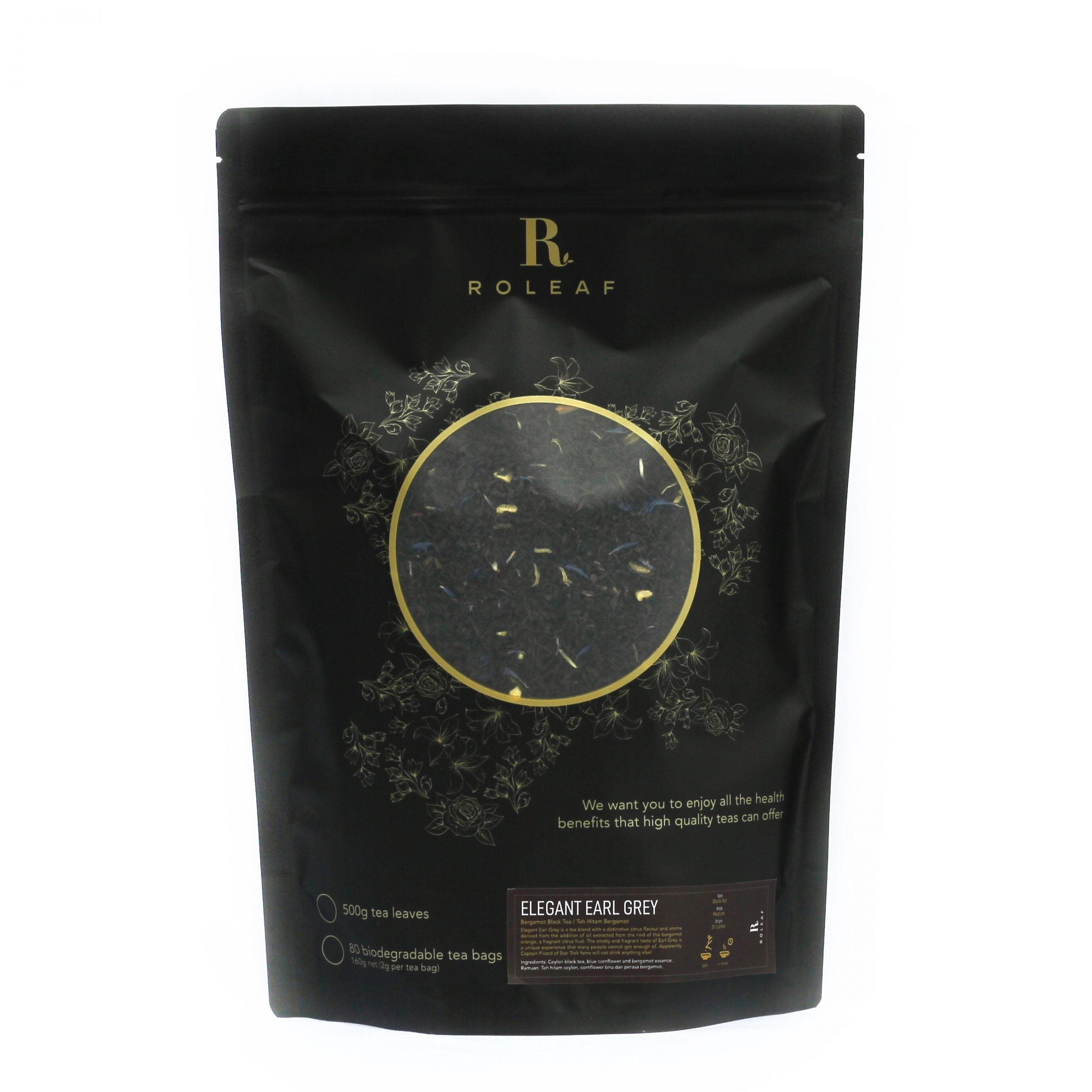 Roleaf Tea Elegant Earl Grey