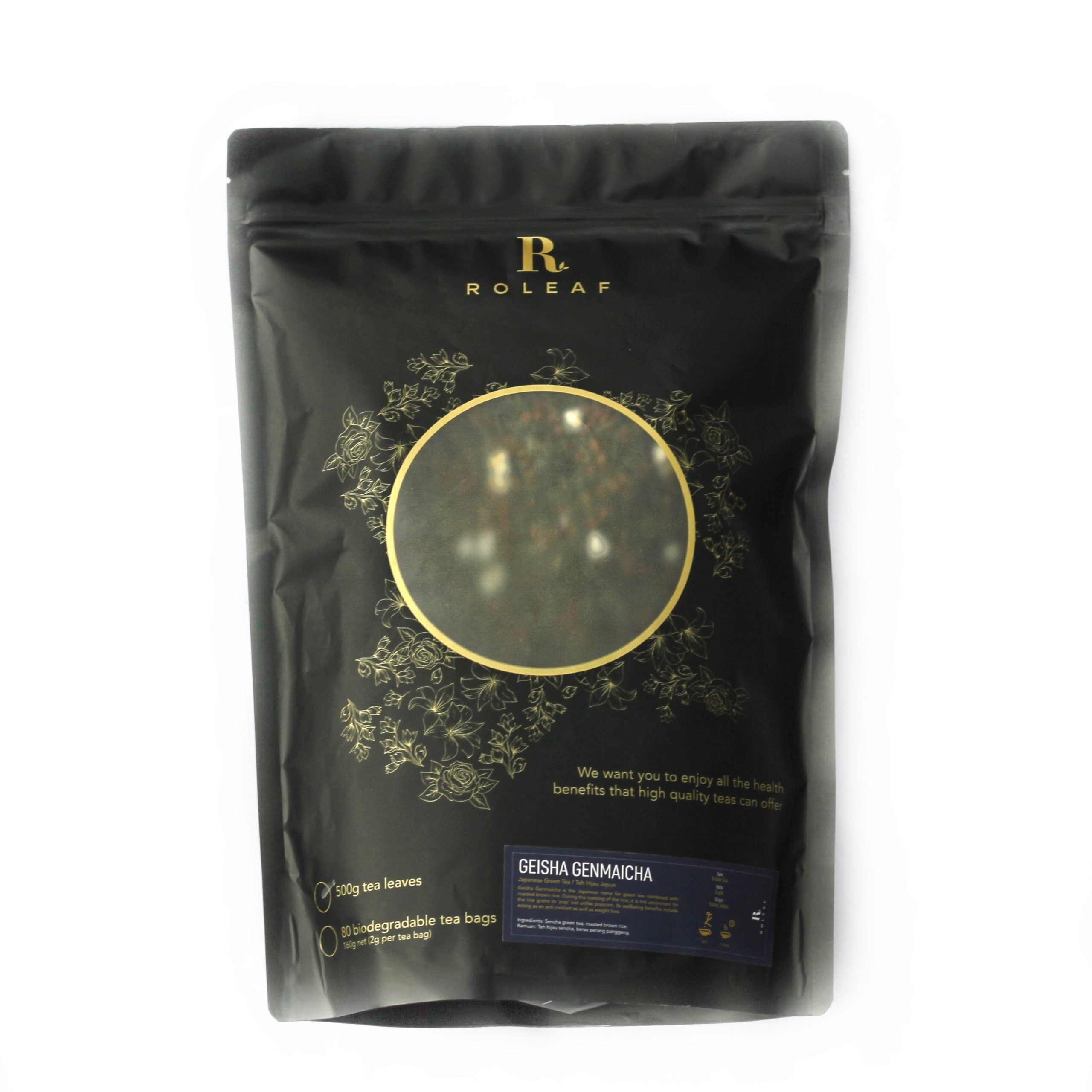 Roleaf Tea Geisha Genmaicha