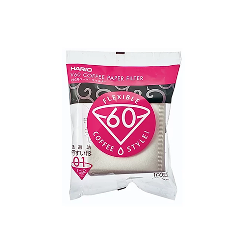 Hario V60 Paper Filter 01 - [100 sheets]