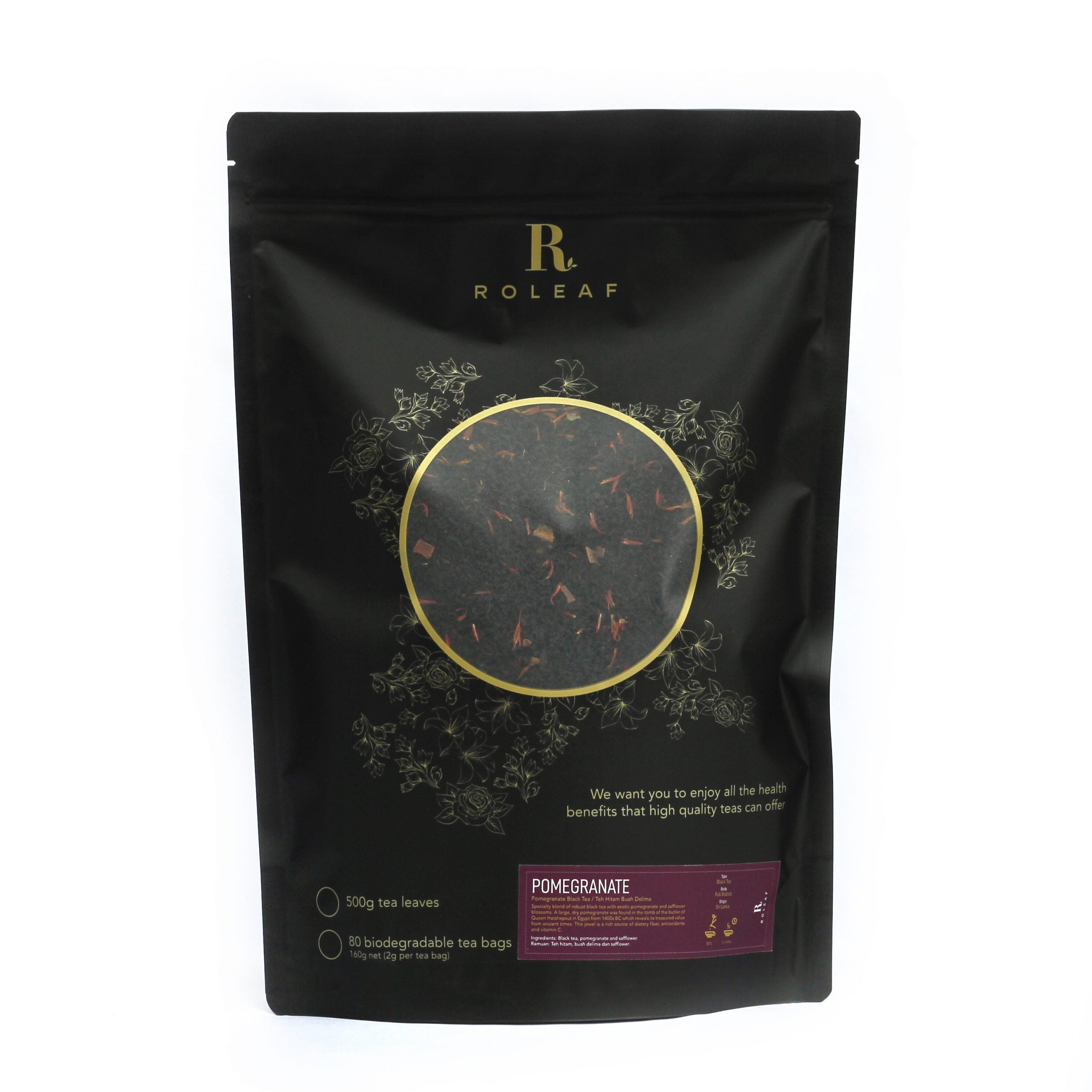 Roleaf Tea Pomegranate